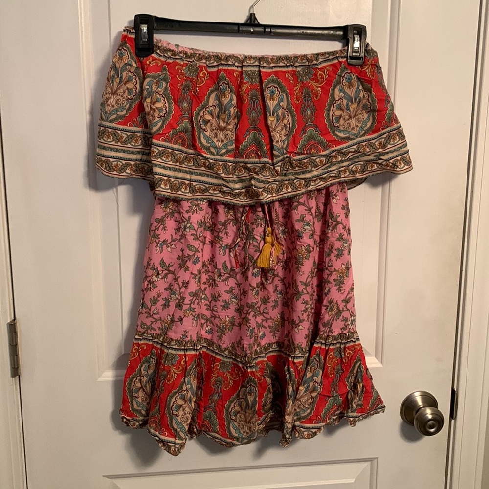 Red Dress Boutique Off The Shoulder Dress